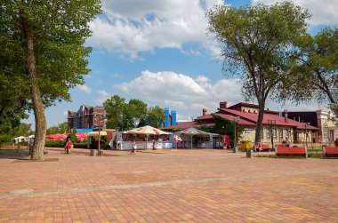 Rusya. Rostov-on-Don. Park Stadyumu 