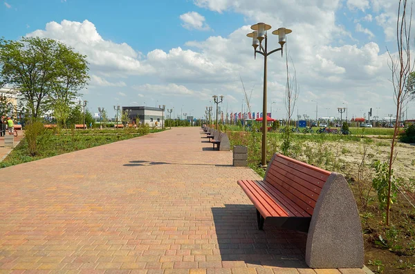 Russia Rostov Don Park Levoberezhny Next Stadium Rostov Arena July — Stock Photo, Image