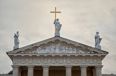 Litvanya. Vilnius. St Stanislaus Vilnius Katedrali. 31 Aralık 2017