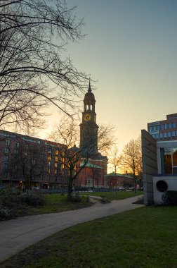 Almanya. Hamburg. Hamburg St Michael's Kilisesi. 13 Şubat 2018