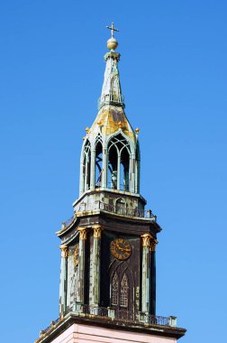 Almanya. Berlin. Azize Mary Kilisesi Berlin'de. 16 Şubat 2018