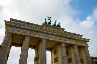 Almanya. Berlin. Berlin Brandenburg Kapısı. 16 Şubat 2018