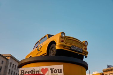 Almanya. Berlin. Trabi Müzesi Berlin. 16 Şubat 2018