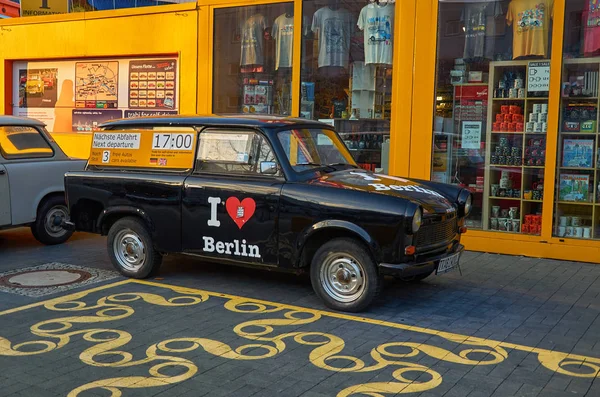 Tyskland Berlin Trabi Museum Berlin Februari 2018 — Stockfoto