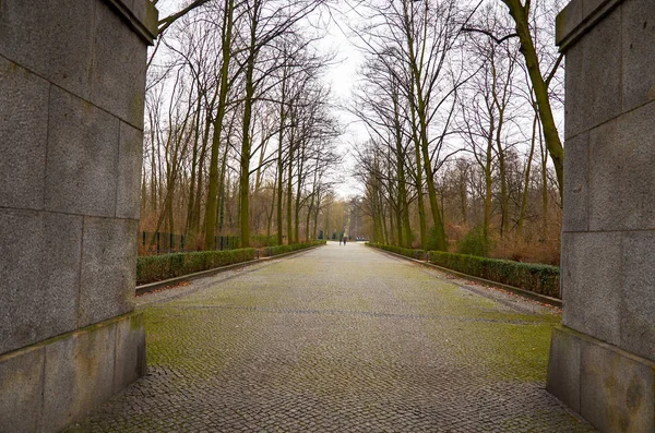 Deutschland Berlin Treptow Park Berlin Februar 2018 — Stockfoto