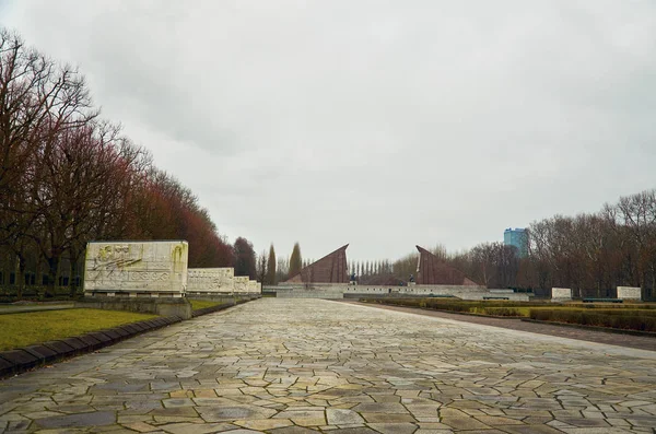 Germany Berlin Treptow Park Berlin February 2018 — Zdjęcie stockowe