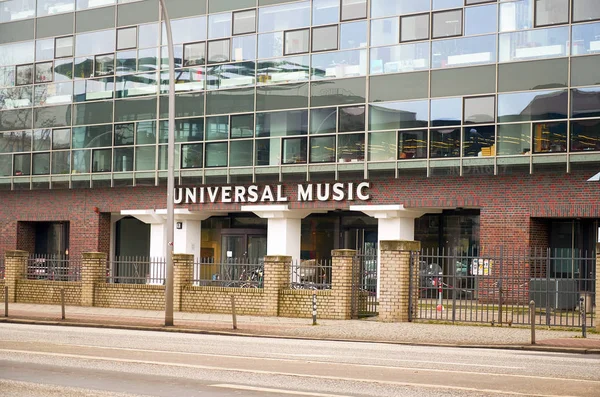 Niemcy Berlin Budynek Berlinie Universal Music Lutego 2018 — Zdjęcie stockowe