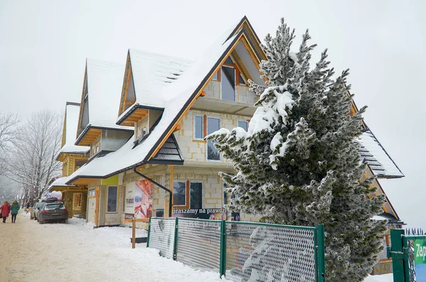 Poland Zakopane Ski Resort Zakopane February 2018 — Stock Photo, Image