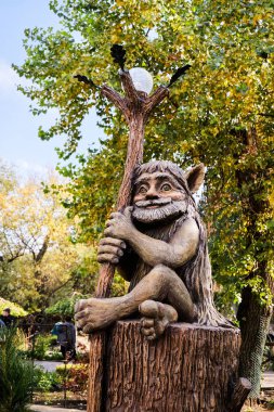 Rusya. Kamensk-Shakhtinsky Rostov bölgesi. Eski köy. Peyzaj Parkı 