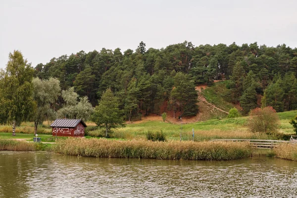핀란드 포르부 포르보의 주택과 풍경입니다 2018년 21일 — 스톡 사진