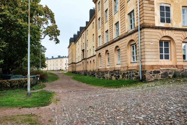 Φινλανδία Ελσίνκι Έδαφος Του Φρουρίου Sveaborg Στο Ελσίνκι Σεπτεμβρίου 2018 — Φωτογραφία Αρχείου