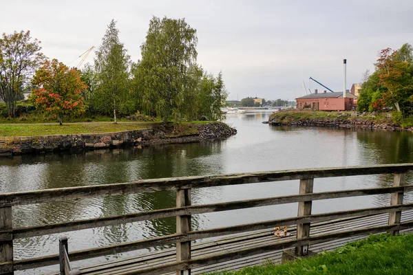 Finlandia Helsinki Territorio Fortaleza Sveaborg Helsinki Septiembre 2018 — Foto de Stock