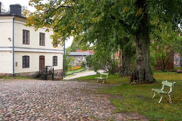 Finland Helsinki Het Grondgebied Van Het Fort Sveaborg Helsinki September — Stockfoto