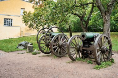 Finlandiya. Helsinki. Helsinki 'deki Sveaborg kalesinin bölgesi. 16 Eylül 2018