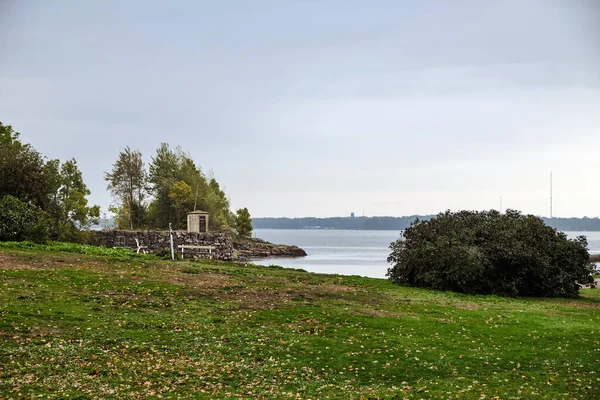 Finlande Helsinki Territoire Forteresse Sveaborg Helsinki Septembre 2018 — Photo