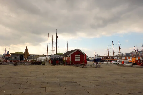 Norway Oslo Ships Pier Oslo September 2018 — Stock Photo, Image