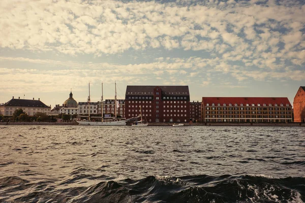 Danemark Copenhague Maisons Rues Copenhague Paysage Urbain Automne Septembre 2018 — Photo