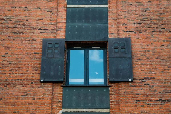 Denemarken Kopenhagen Huizen Straten Van Kopenhagen Stadsherfst Landschap September 2018 Stockafbeelding