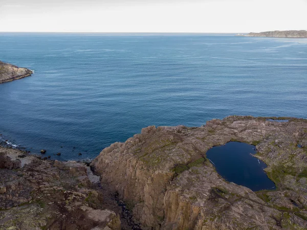 Vista al mar desde el dron — Foto de Stock