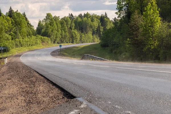 Ormanda yolun dönüşü
