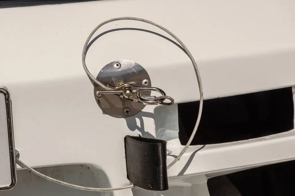 Lock on the car bumper — Stock Photo, Image