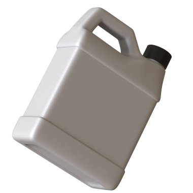 Beyaz arka planda yağlı yağ şişesi. Yüksek çözünürlüklü 3D tasarım. Büyütülebilir ve arka plan ya da doku olarak kullanılabilir..