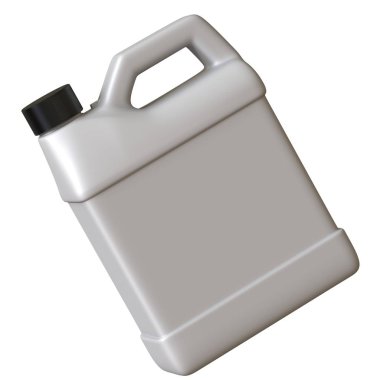 Beyaz arka planda yağlı yağ şişesi. Yüksek çözünürlüklü 3D tasarım. Büyütülebilir ve arka plan ya da doku olarak kullanılabilir..