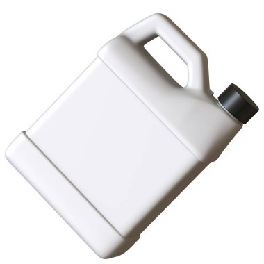 Beyaz arka planda yağlı yağ şişesi. Yüksek çözünürlüklü 3D tasarım. Büyütülebilir ve arka plan ya da doku olarak kullanılabilir..