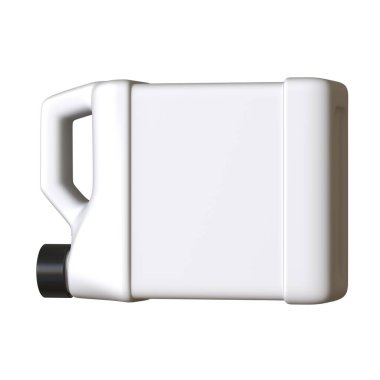 Beyaz arka planda yağlı yağ şişesi. Yüksek çözünürlüklü 3D tasarım. Büyütülebilir ve arka plan ya da doku olarak kullanılabilir..