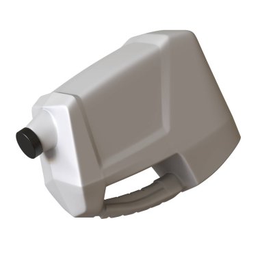 Beyaz arka planda yağlı yağ şişesi. Yüksek çözünürlüklü 3D tasarım. Büyütülebilir ve arka plan ya da doku olarak kullanılabilir..