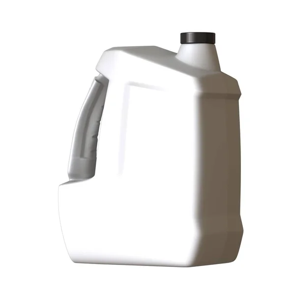 Λιπαντικό μπουκάλι λάδι σε λευκό φόντο. 3D απόδοση εξαιρετικής ποιότητας σε υψηλή ανάλυση. Μπορεί να διευρυνθεί και να χρησιμοποιηθεί ως φόντο ή υφή. — Φωτογραφία Αρχείου