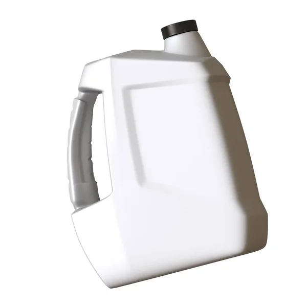 Λιπαντικό μπουκάλι λάδι σε λευκό φόντο. 3D απόδοση εξαιρετικής ποιότητας σε υψηλή ανάλυση. Μπορεί να διευρυνθεί και να χρησιμοποιηθεί ως φόντο ή υφή. — Φωτογραφία Αρχείου