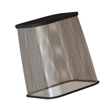 Beyaz arka planda çöp sepeti, izole et. Yüksek çözünürlüklü 3D tasarım. Büyütülebilir ve arka plan ya da doku olarak kullanılabilir..