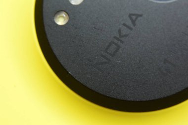 sarı telefon makro fotoğrafçılık teçhizat fotoğrafı