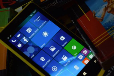 sarı telefon makro fotoğrafçılık teçhizat fotoğrafı