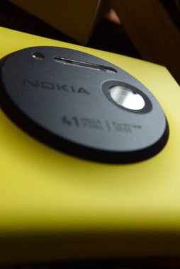 sarı telefon makro fotoğrafçılık teçhizat fotoğrafı