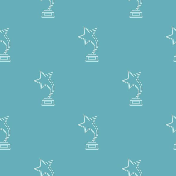 Star award pattern vector seamless