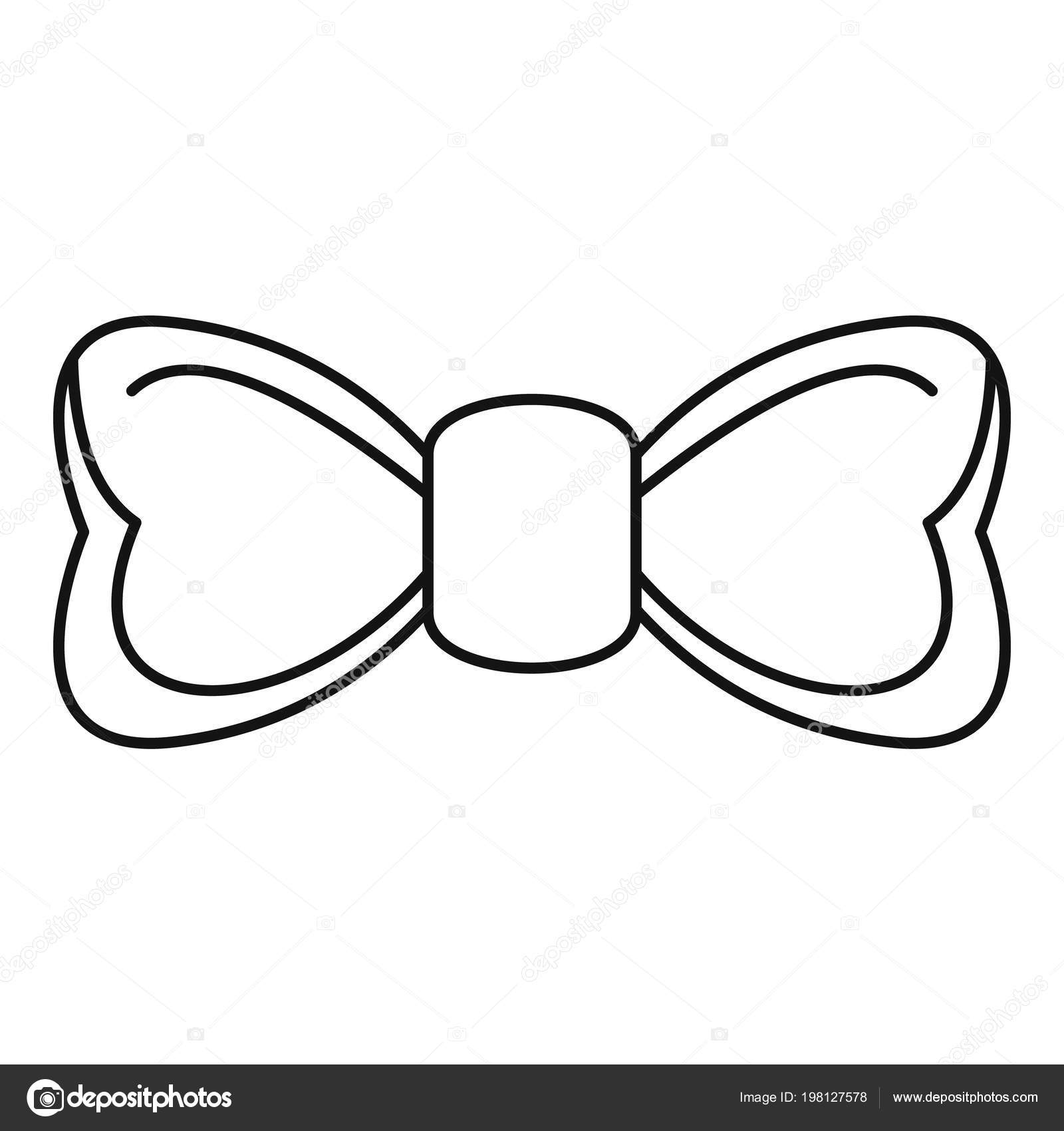 hipster bow tie icon outline style stock vector c anatolir 198127578 https depositphotos com 198127578 stock illustration hipster bow tie icon outline html