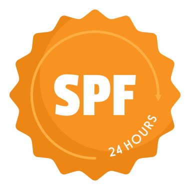 SPF logosu, düz stil