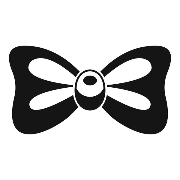 Vintage Bow Tie Icon Simple Illustration Vintage Bow Tie Vector — Stock Vector