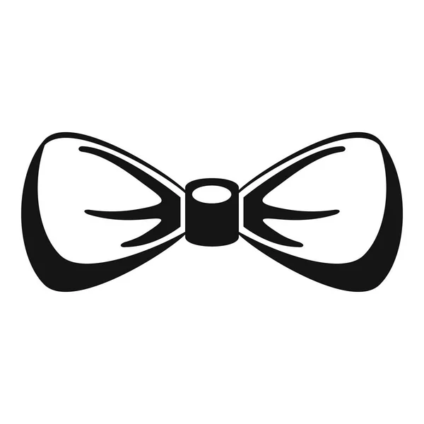 Modern bow tie icon, simple style — Stock Vector