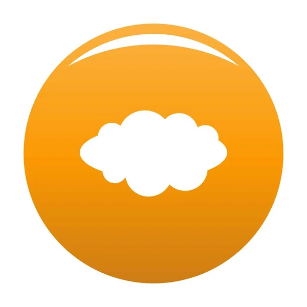 Déšť ikona Vektor oranžové — Stockový vektor