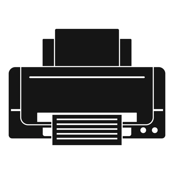 Ícone de impressora jato de tinta, estilo simples — Vetor de Stock