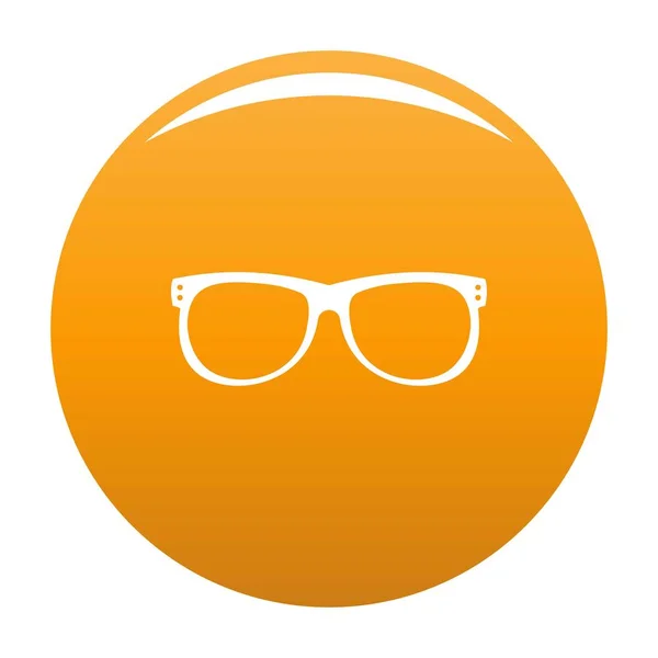 Vision Icon Vektor orange — Stockvektor