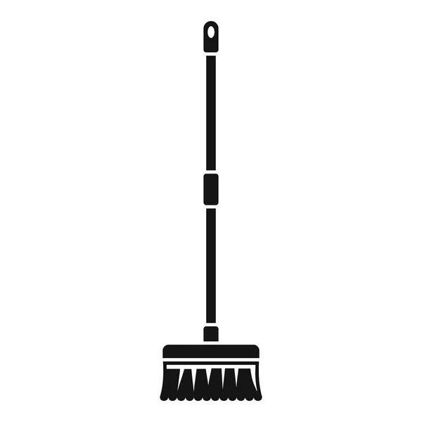Icona spazzola mop, stile semplice — Vettoriale Stock
