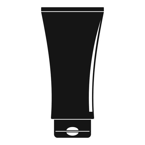 Ikona tube krem UV, prosty styl — Wektor stockowy