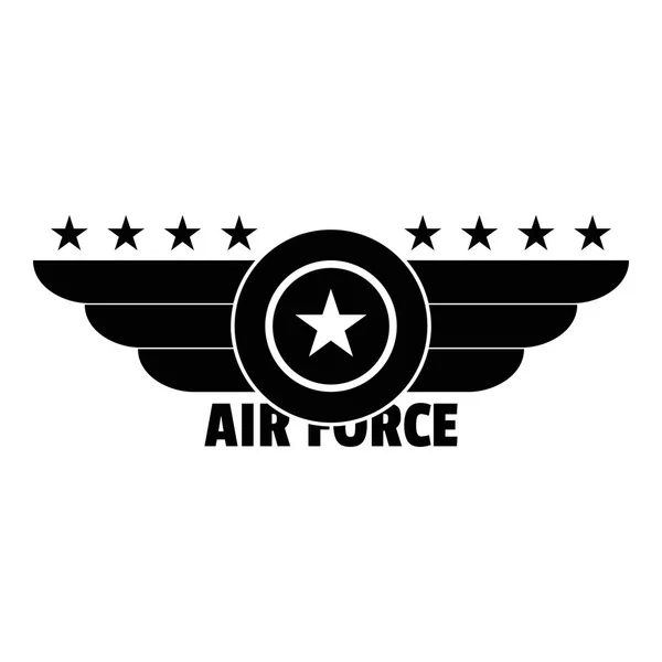 Logotipo da força aérea, estilo simples —  Vetores de Stock