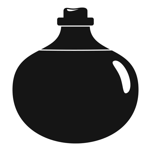 Icono líquido de aloe, estilo simple — Vector de stock