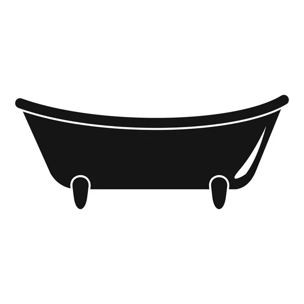 Bañera de bebé icono, estilo simple — Archivo Imágenes Vectoriales