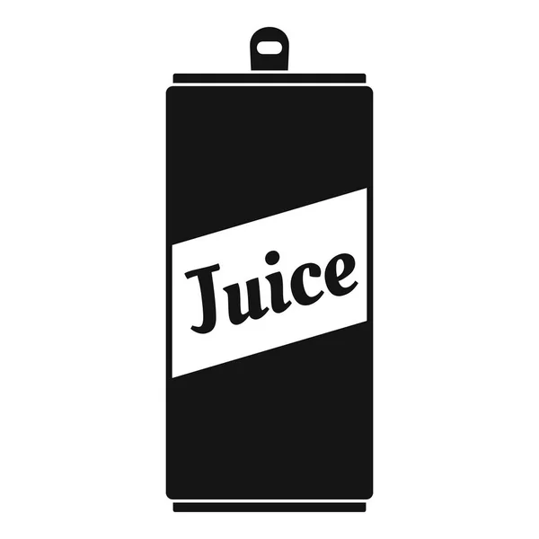 果汁可以图标, 简单的风格 — 图库矢量图片